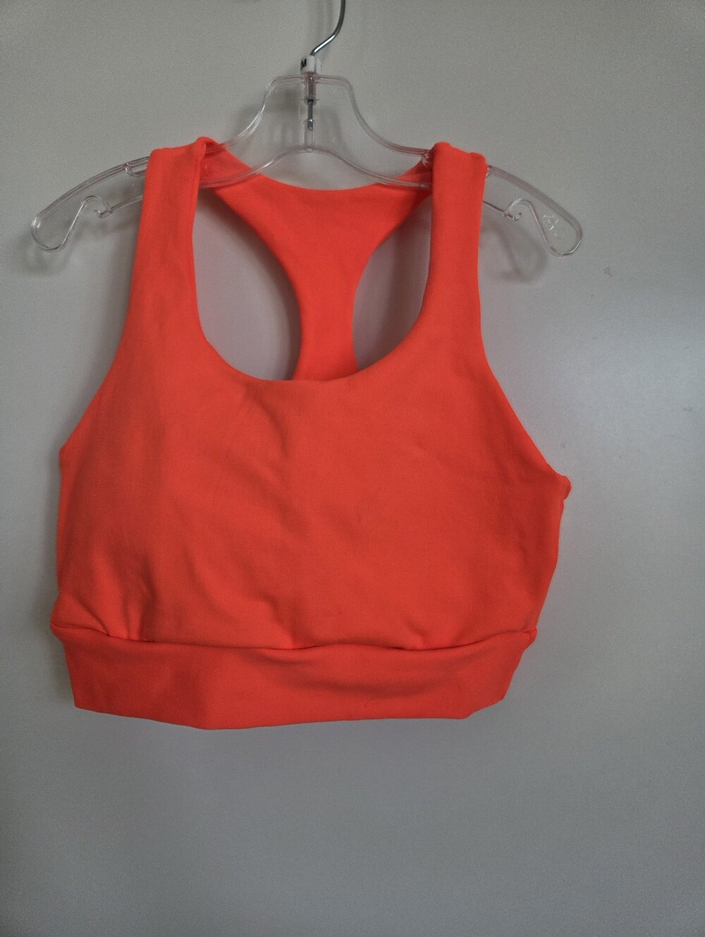 Women's Neon Orange Sports Bra - Unbranded